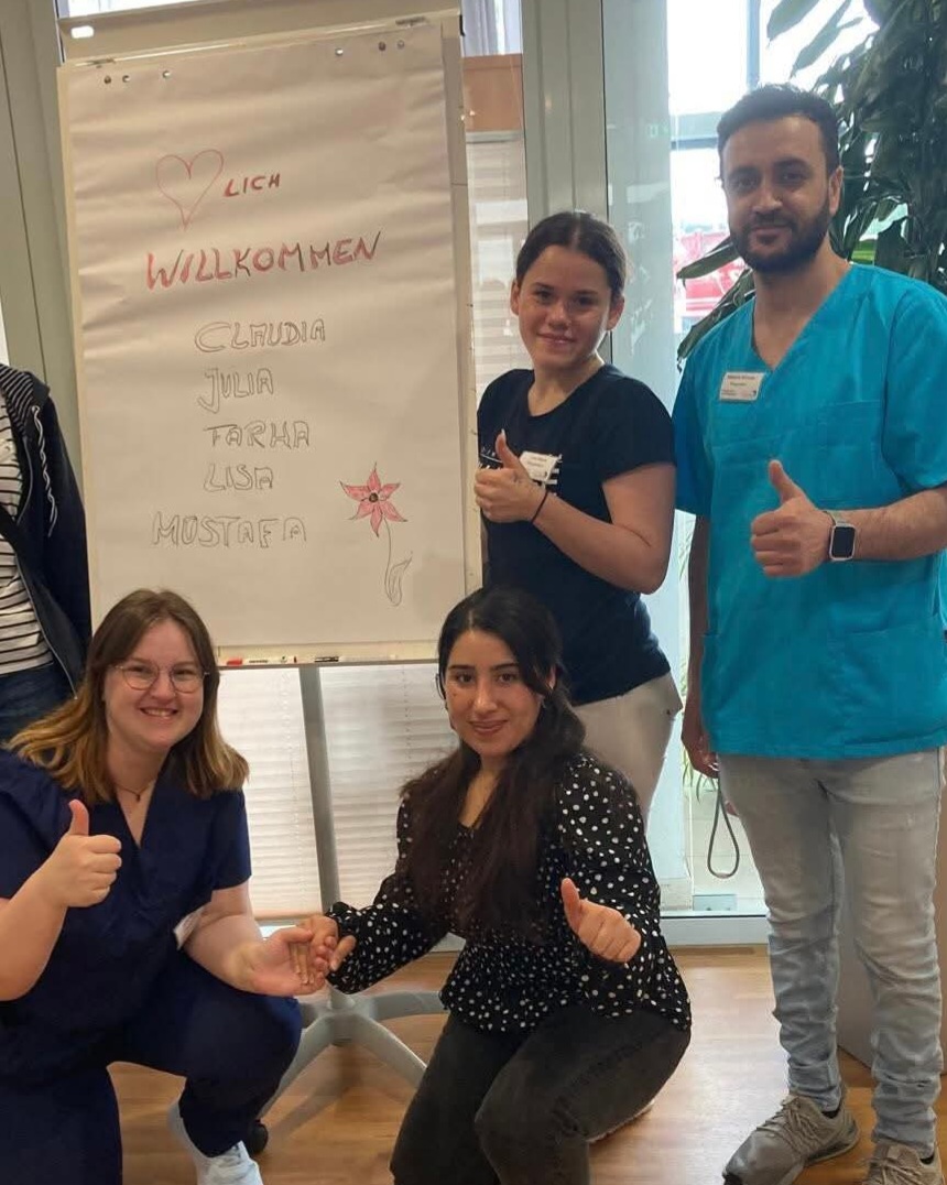 Neue Mitarbeiter fangen in PAW an zu arbeiten