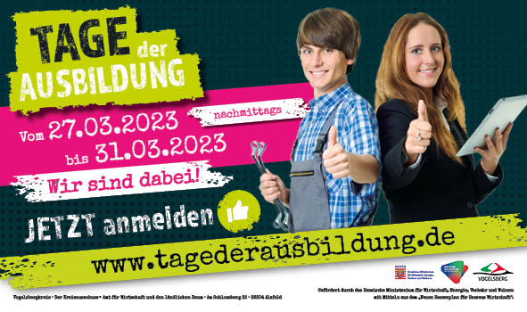 Tage der Ausbildung Vogelbergkreis 2023