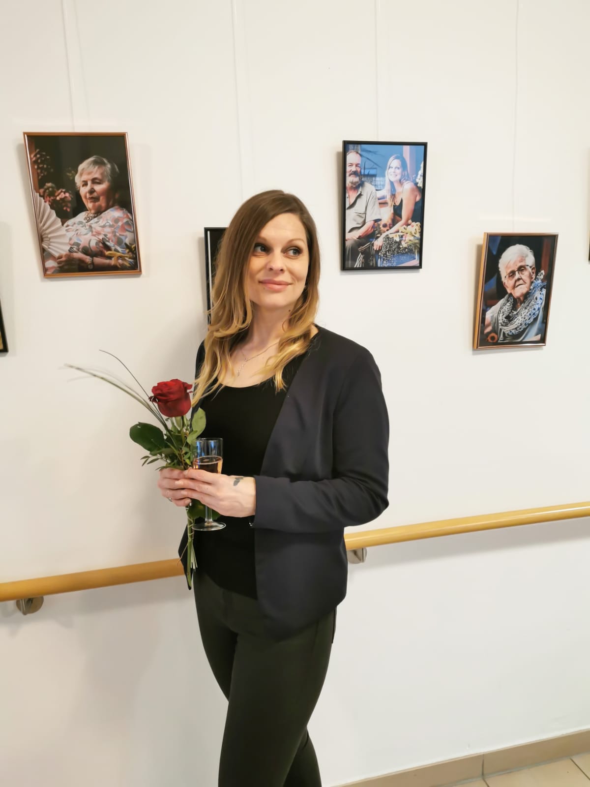 Vernissage mit Fotografin