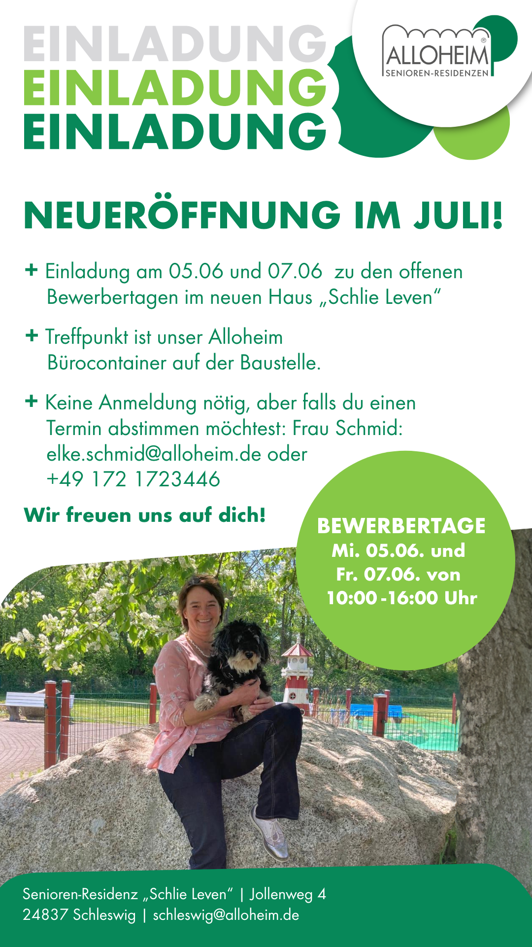 Bewerbertage in Schleswig