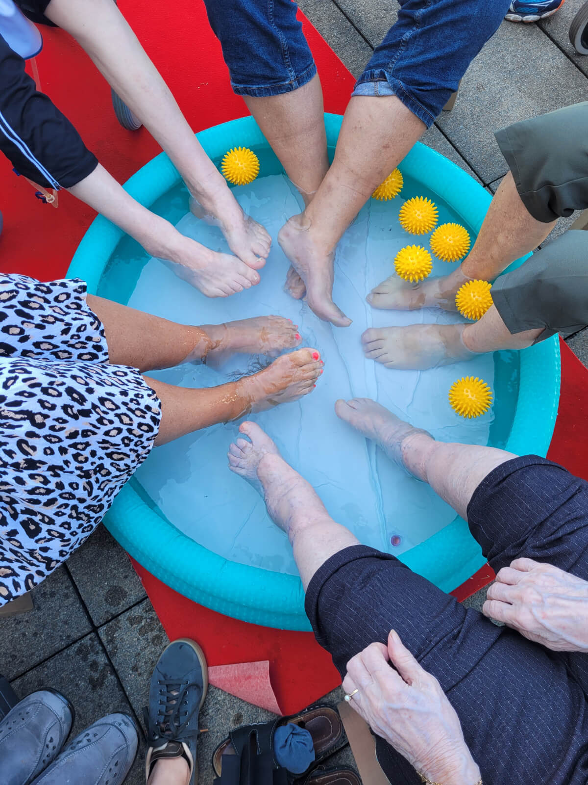 Wasserspaß im Seniorenwohnen "an der Emspromenade" Warendorf 