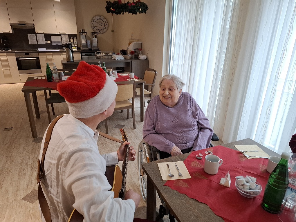 Weihnachtsgrüße aus der Seniorenresidenz