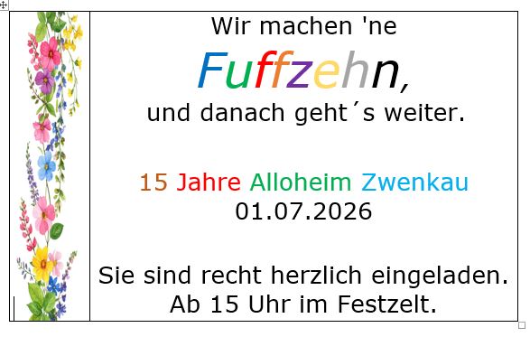 Sommerfest 2026. Nur vom Standort Zwenkau zu nutzen.