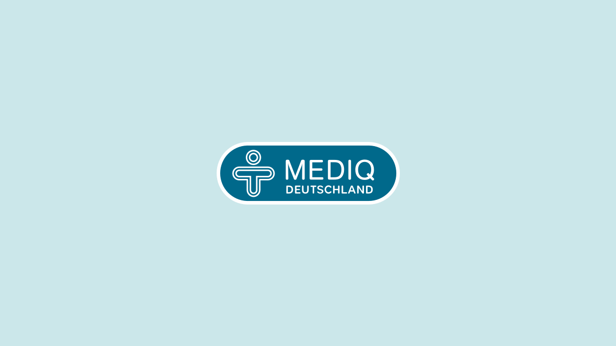 Logo von Mediq Deutschland - Partner von Alloheim für eine optimale ärztliche und pflegerische Versorgung