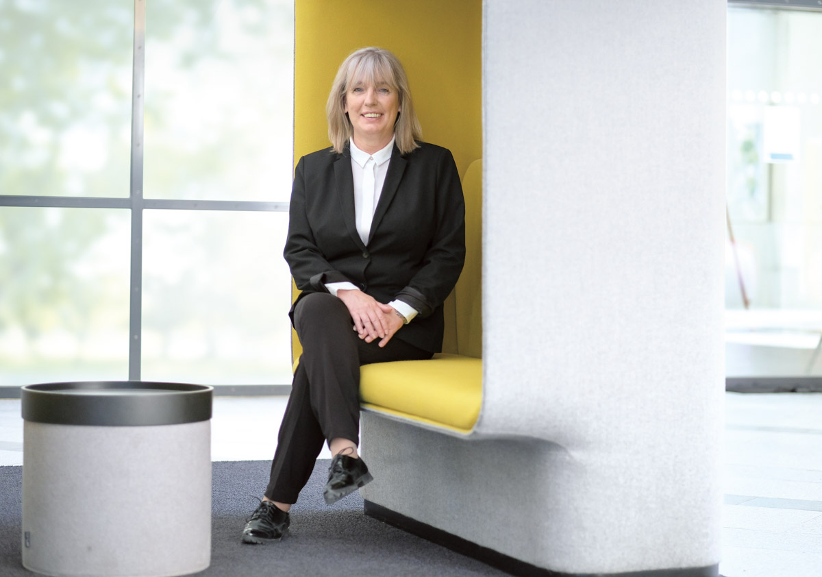 Portrait von Sabine Brucksteg, Bereichsleiterin im Zentralen Qualitätsmanagement bei Alloheim