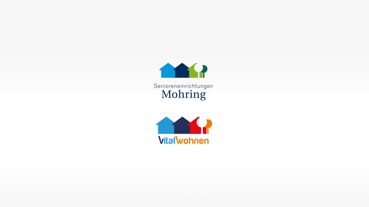 Logos von der Mohring- und Vital Wohnen-Gruppe, Teil der Alloheim-Gruppe